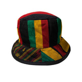 Reggae Party Irie Bucket Cap Hat Dreadlocks Beach Surfer Rastafari 1sz Ft
