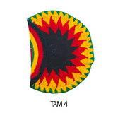Rasta Handmade Crochet Beret Tam Bonet Beanie Cap Hippie Reggae Style M to L FIT