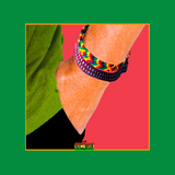 Lot of 2 String Friendship Wrist Ankle Bracelet Hippie Rasta Reggae Irie Cool Runnings