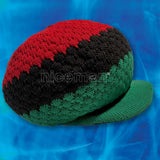 Jamaica Cap Hat Reggae Rasta Crown Dreadlocks Roots Selassie Africa Marley M/L