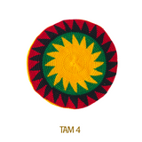 Rasta Handmade Crochet Beret Tam Bonet Beanie Cap Hippie Reggae Style M to L FIT
