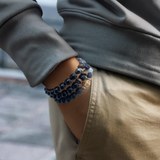 Lot Of 3 Bead Wrist Cuff Wrist Bracelet Hippie Bob Reggae One Love IRIE