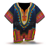 Free Size Plus African Africa Dashiki Tribal Men Shirt Womens Dress One Size Fit
