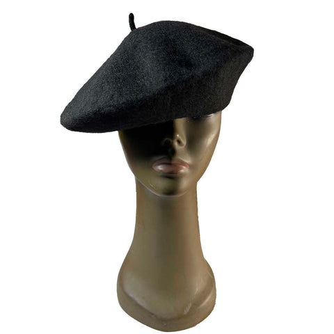 Wool Beret Hat Irie Rasta Style Unisex Soft Basque Cap Military Army Cultural