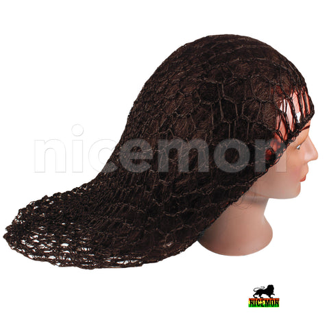 Fishnet Rasta Fishnet Hair Net Hairnet Slouchy Cover Cap Hat Rasta Rastafari Dreadlo ...