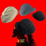 Natty Dreadlocks Rasta Hat Cap Peak Jamaica Caps Selassie Africa Marley [ XL ]