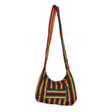 Rasta Colors Shoulder Messenger Large Bag Crossbody Bags Purse Handbag Unisex