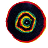 Handmade Crochet Design Dreadlocks Roots Cap Hat Tam Rasta Jamaica Hats CAPS