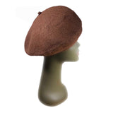 Wool Beret Hat Irie Rasta Style Unisex Soft Basque Cap Military Army Cultural