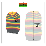 Rasta Tam Hat Extra Large Dreadlocks Crown Slouchy Reggae Jamaica Cap Loc XL XXL