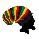 Rasta Tam Hat Extra Large Dreadlocks Crown Slouchy Reggae Jamaica Cap Loc XL XXL