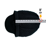 Natty Dreadlocks Rasta Hat Cap Peak Jamaica Caps Selassie Africa Marley [ XL ]