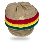 Irie Bless One Love Rasta Hat Dreadlocks Jamaica Reggae Marley Cotton Caps XL