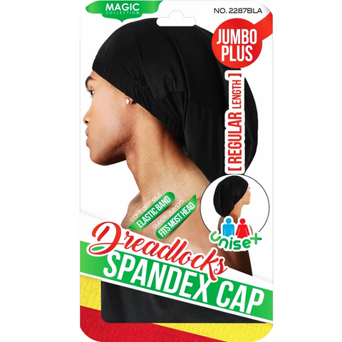 Jumbo Plus Stocking Wave Hat Caps Reggae Super Long Dreadlocks Spandex Cap