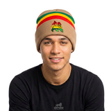 Rasta Beanie Tam Cap Hat Rastafari Selassie Africa Jamaica Reggae Beanie 1SZ FIT