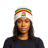Rasta Beanie Tam Cap Hat Rastafari Selassie Africa Jamaica Reggae Beanie 1SZ FIT