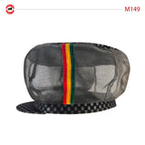 Rasta Mesh Cap Hat Reggae Rastafari Dubwise Jamaica Negus Marley XL 61 cm
