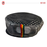 Rasta Mesh Cap Hat Reggae Rastafari Dubwise Jamaica Negus Marley XL 61 cm