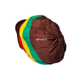 Rasta Crown Rastacap Rastafari Natty Dread Cap Reggae Marley Caps Hats XL Fit