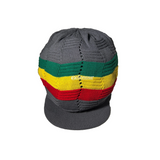 Rasta Crown Rastacap Rastafari Natty Dread Cap Reggae Marley Caps Hats XL Fit