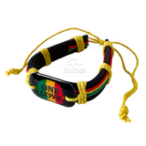 One Love Emblem Wrist Bracelet Sweet Jamaica Bob Reggae RGY BAND ONE LOVE