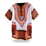 Free Size Plus African Africa Dashiki Tribal Men Shirt Womens Dress One Size Fit