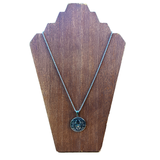 Lion Pendant Stainless Steel Lion Chain Rastafari Jewelry Lion of Zion Necklace 21"