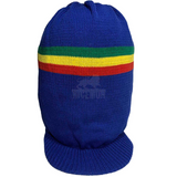 Deep Crown Rasta Peak Hat Cap Marley Jamaica Rastafari Reggae Rastafashion L/XL