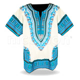 Free Size Plus African Africa Dashiki Tribal Men Shirt Womens Dress One Size Fit