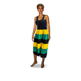 Jamaica Beach Rasta Dress Empress Style Reggae Cool Runnings Hawaii Negril
