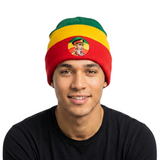 Rasta Beanie Tam Cap Hat Rastafari Selassie Africa Jamaica Reggae Beanie 1SZ FIT