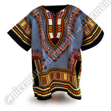 Free Size Plus African Africa Dashiki Tribal Men Shirt Womens Dress One Size Fit