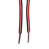 Trinidad Tobago Flag Colors Shoe Laces Soca Carnival Shoe Lace Strings 41"