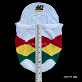 Rasta Reggae Dreadlocks Jamaica Marley Hat Cap Crown Rasta Hat Cool Runnings L/XL