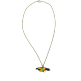 Jamaica Map Silver Chain Necklace Pendant One Love Rasta Africa Reggae