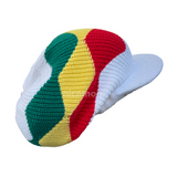 Rasta Reggae Dreadlocks Jamaica Marley Hat Cap Crown Rasta Hat Cool Runnings L/XL