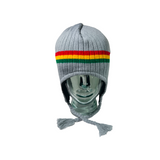 Rasta Chullo Hat Beanie Earflaps Jamaica Reggae Dreadlock Ski Cap Artisan Style