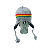 Rasta Chullo Hat Beanie Earflaps Jamaica Reggae Dreadlock Ski Cap Artisan Style