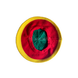 Rasta Dread Tam Cap Crown Reggae Marley Roots Reggae Dubwise Rasta Jamaica M/L