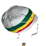 Rasta Roots Natty Dread Cap Hat Selassie Africa Reggae Jamaica Marley [XL] 10"