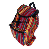 Backpack Sack Tote Bag Hippie Reggae Cool Runnings Drawstring Marley 18"