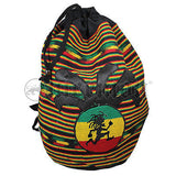 Soul Mon Rasta Surfer Drawstring Backpack Tote Duffel Bag Hippie Jamaica REGGAE