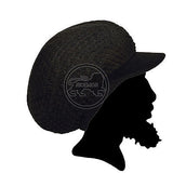 Rasta Rastafari Black Hat Cap Dreadlocks Africa Reggae Surfer Jamaica Marley M/L