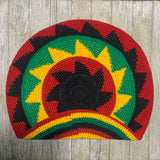 Jumbo Oversize Rasta Handmade Crochet Beret Tam Beanie Cap Hippie Reggae XL/XXL