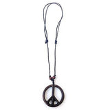 Peace String Necklace Pendant Unity Peace Adjustable Necklace Irie 1 SIZE FIT