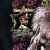 Rastafari Selassie King Of Kings T Shirt Reggae Jamaica Marley Rasta Africa LION
