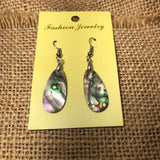 Abalone Shell Womens Empress Dangle Abtract Shell Earrings Earring LG