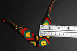 Rasta Friendship Wrist Bracelet Hippie Rasta Negril Reggae Marley Jamaica 12"