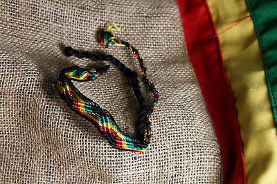 Rasta Ropes Rasta Friendship Rope Wrist Bracelet 100% Cotton Reggae Marley Irie Ja ...