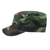 Castro Military Army Cadet Cap Hat Rasta Rastafari Urban 100% Cotton ARMY